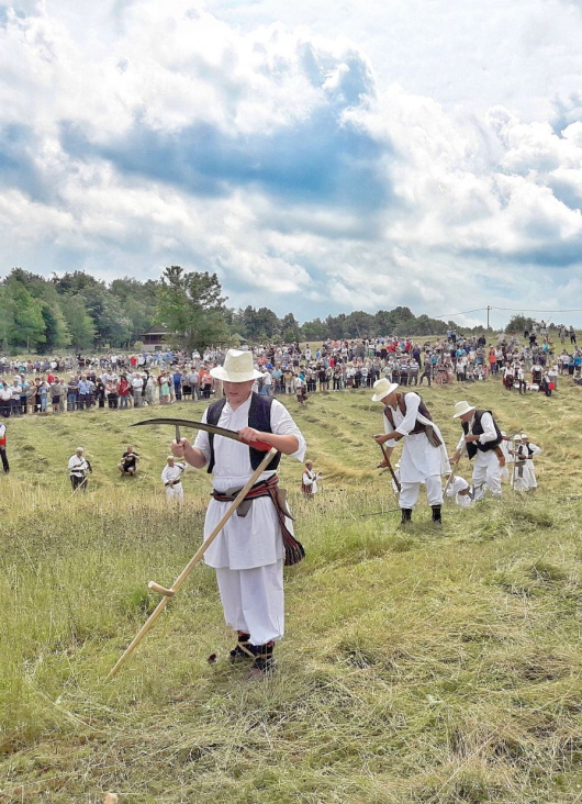 Živopisna manifestacija Kosidba na Rajcu