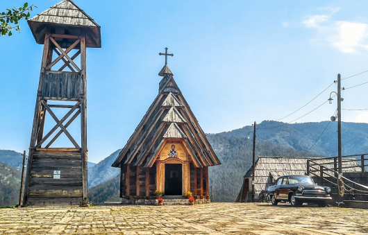 Drvengrad na Mokroj gori