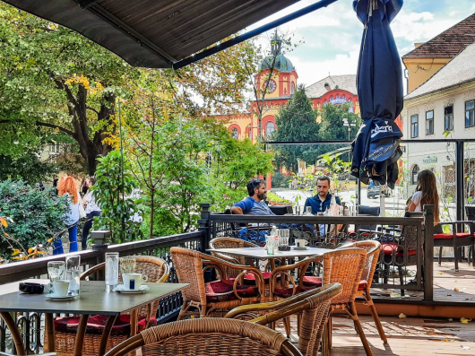 Bašta restorana Bermet