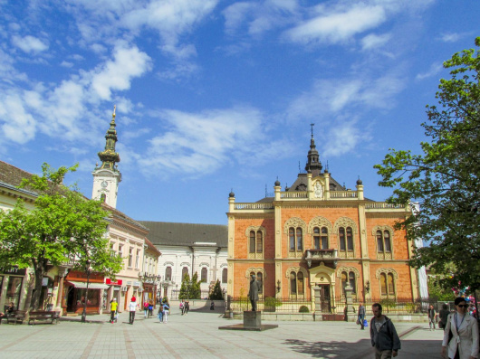 Vladičanski dvor i Zmaj Jovina ulica